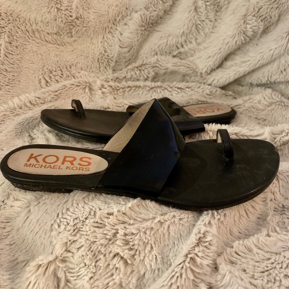 Michael Kors black sandals. Woman’s size 6